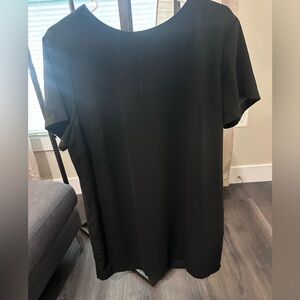 Lulu's Black Short Sleeve Dress